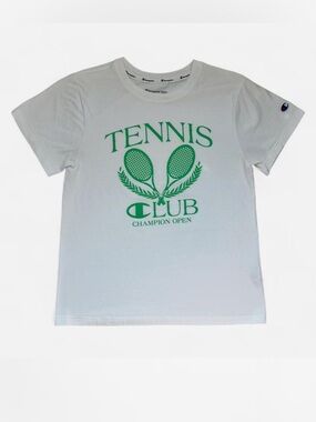 Champion Active Varsity Sports Classic T-shirt Tennis Activewear Graphic Preppy